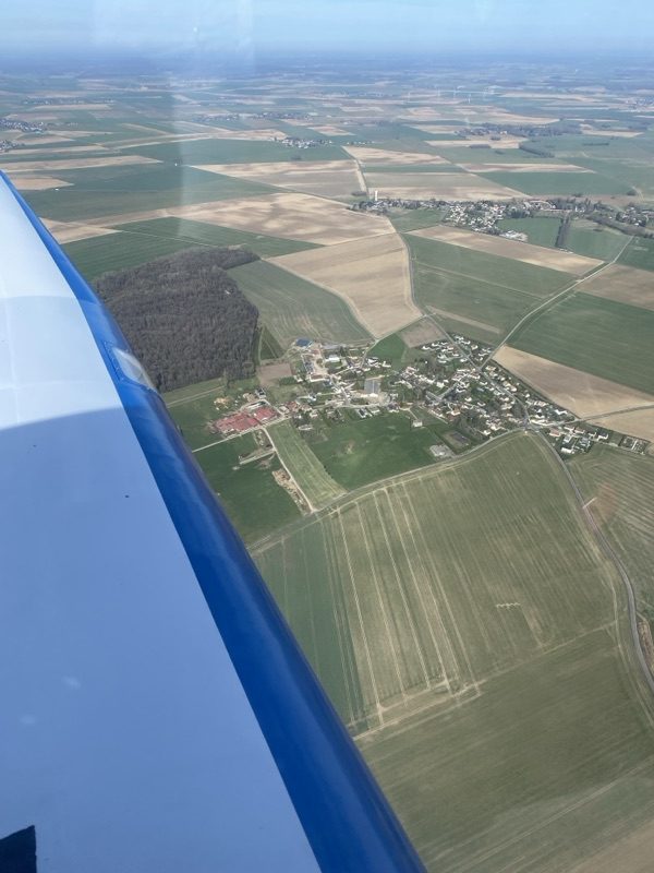 Étrépagny vue du ciel